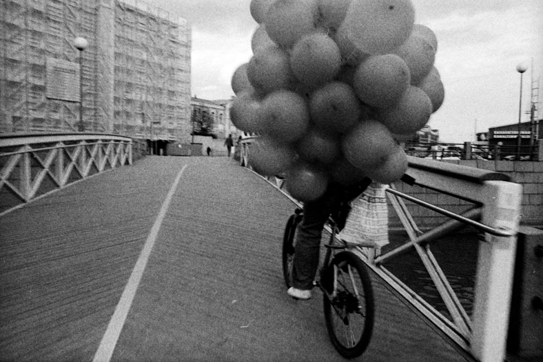 Balloons on Bike